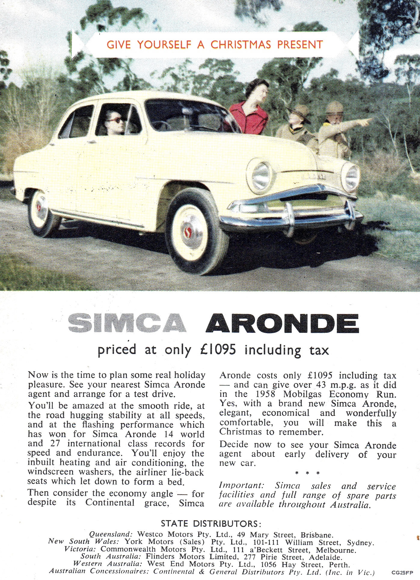 1958 Simca Aronde Sedan